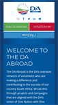 Mobile Screenshot of da-abroad.org